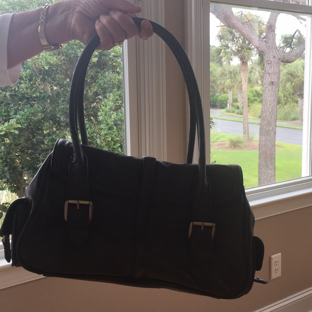Brown leather purse. - Picture 2 of 4